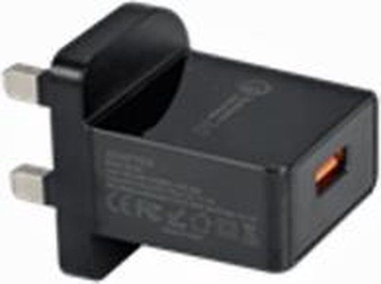 Nitecore QC 3.0 USB Adapter - Zwart - 1m