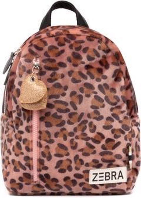 Zebra Trends Rugzak (S) - Leo Soft - Roze - 8L