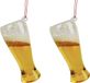 Kurt S. Adler Boule de Noël en verre à bière (set de 2)