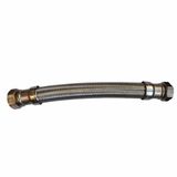 Klasebo Tuyau d'eau flexible DN25, tresse inox, 1000 mm