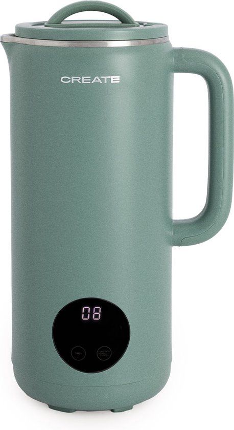 CREATE VEGAN MILK MAKER STUDIO - Multifunctionele machine - 850 ml - Soepmaker - Notenmelk maker - Timer 12 uur - Sage