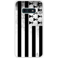 Samsung Galaxy S10e Drapeau bretagne Verstevigd hoesje met sublimatie bedrukking