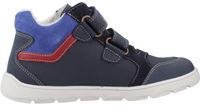Pablosky 519424P Blauw Lage Sneakers Leer Klittenband Herfst/Winter 2025 Mannen Kinderen Maat 32