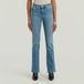 G-Star Noxer Bootcut Wmn Jeans Faded Miami Blue Baumwolle/Elasthan