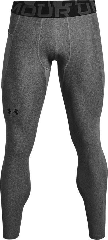 Under Armour UA HG Heatgear Armour Leggings Heren - Grijs - Maat L
