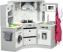 AIYAPLAY Kinderkeuken speelset - MDF - 111x49x85cm - Grijs