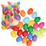 Bellatio Decorations Shoppartners Bv Hobby knutsel eieren - 150x - 6 cm - gekleurd - kunststof - decoratie paaseieren