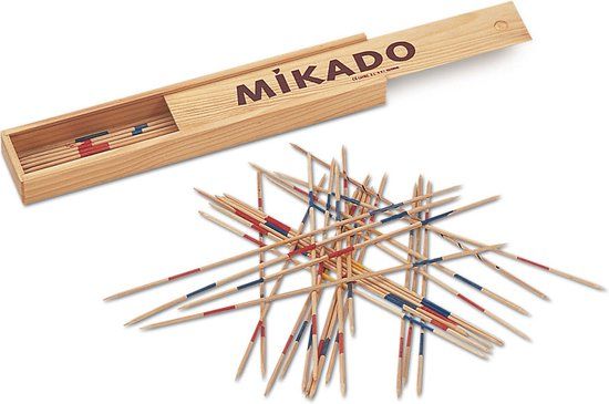 Geronimo Games Cayro - Mikado (in houten doos) - Behendigheidsspel - 2-8 Spelers - Geschikt vanaf 6 Jaar