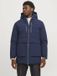 JACK & JONES JCOCHARLIE PARKA JACKET BF Heren Blauw Polyester