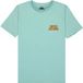Quiksilver Fruits Tide T-shirt Jongens Korte Mouw Katoen Ronde Hals Regular Fit Logo Blauw Haze 16 Jaar