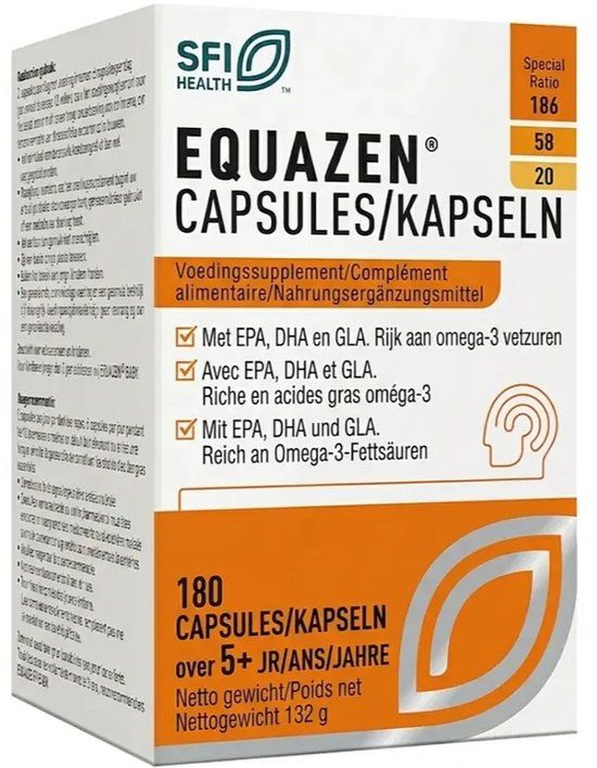 Equazen Omega 3-6 (180 softgels)