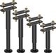 Solidchoice - Pieds de lit réglables 18-33cm pour meubles et armoires