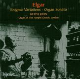 PIAS Nederland Keith John - Elgar: Enigma Variations | Organ Sonata (CD)