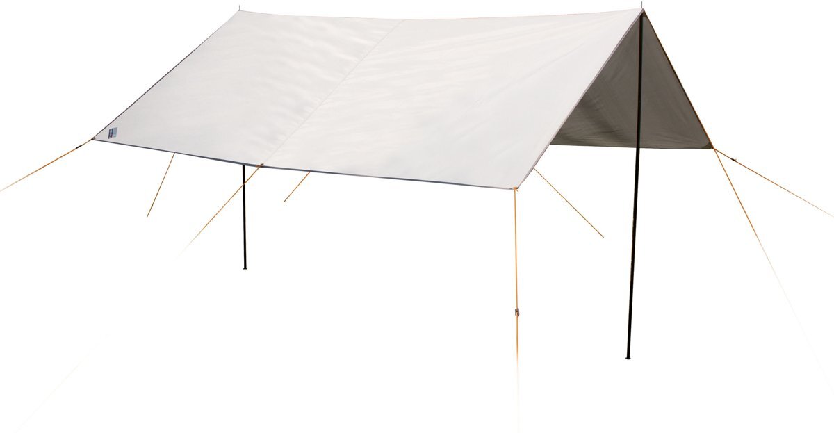 High Peak Capri 3.0 - Tarp - Schaduwdoek - Aluminium/Donkergrijs