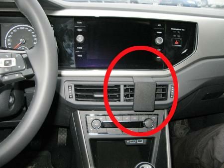 Brodit 855370 Passieve houder voor Mobiele computer, Mobiele telefoon/Smartphone, Navigator - Zwart