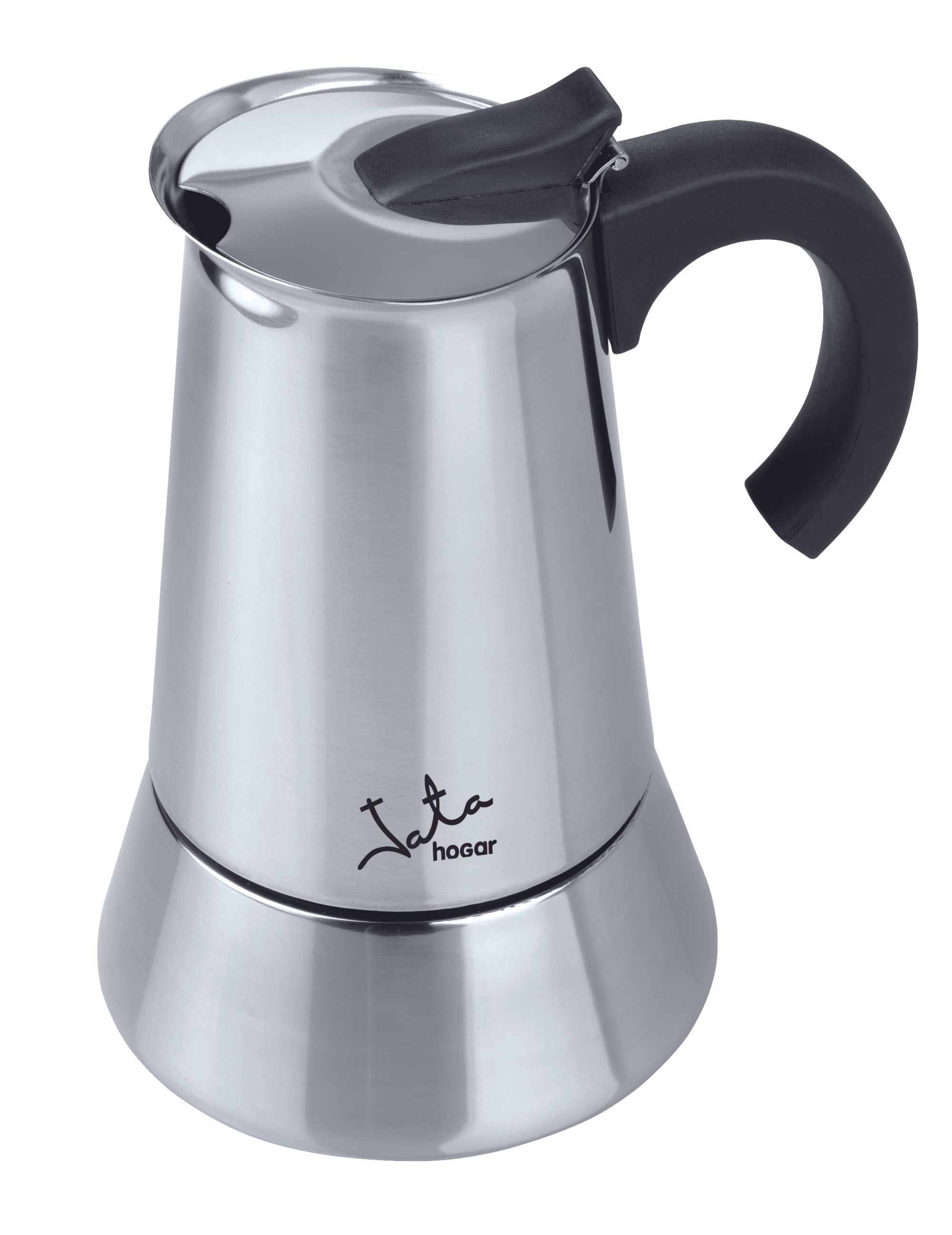 Jata Odin - Moka Express-machine - 6 cups - zwart, roestvrijstaal