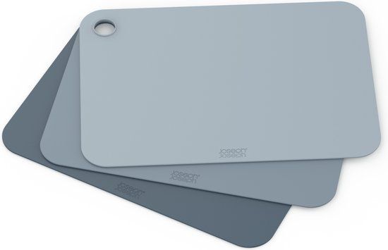 Joseph Joseph Pop Snijplank Set van 3 Stuks - Grijs