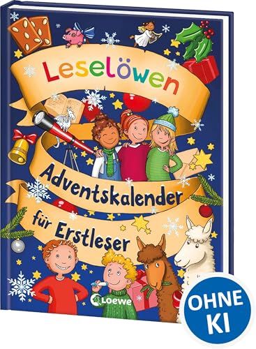 Leselöwen Loewe Leselöwen-Adventskalender für Erstleser