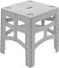 Keeeper Inklapbare campingtafel 'timo', maat M, nordic-grijs
