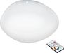 Eglo Sileras - LED plafondlamp - Ø45 cm - wit met kristal