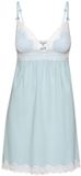 Vive Maria My Nostalgia Negligee Nachtshirt blauw-wit L