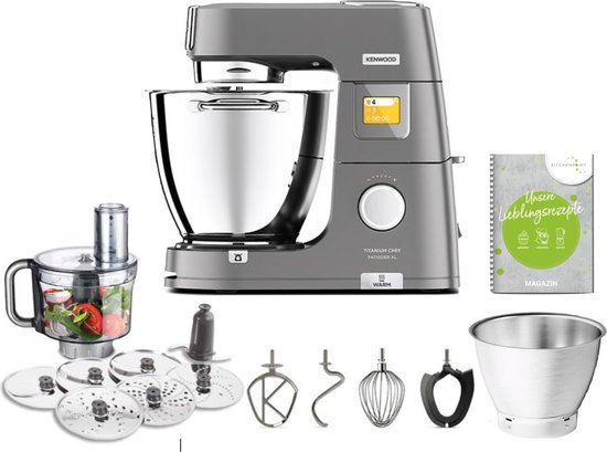 Kenwood Titanium Chef Patissier XL KWL90.594SI Keukenmachine - Zilver