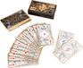 Cartes à jouer imperméables avec design transparent