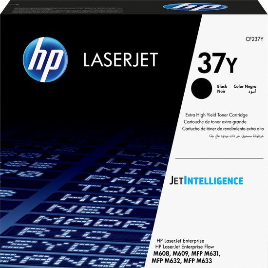 HP 37Y Zwarte Originele Toner Cartridge - CF237YC