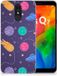 B2Ctelecom LG Q7 Silicone Back Cover Space