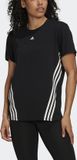 adidas Performance Trainicons 3-Stripes T-shirt - Dames - Zwart - S