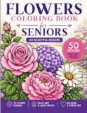Livre de coloriage fleurs pour seniors