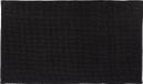 Tendance Badmat microfiber - bolletjes - zwart - 45x75 cm