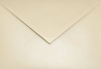 Netuno Metallic (parelmoer) Beige enveloppen C6 - 114 x 162 mm - A6 - 25 stuks - 120 gram