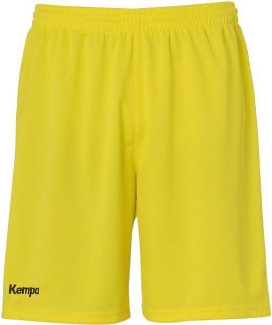 Kempa Classic Short - Geel - Maat 116 - Heren