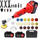 StarTech Floor Polisher and Sander - Straight Sander 600W Set B - Brushless Motor - 5 Speeds, 2500–6000 rpm - Battery-Powered - Lithium Battery