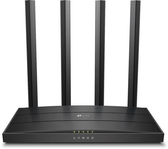 TP-Link Archer C6 draadloze router Fast Ethernet Dual-band (2.4 GHz / 5 GHz) Wit