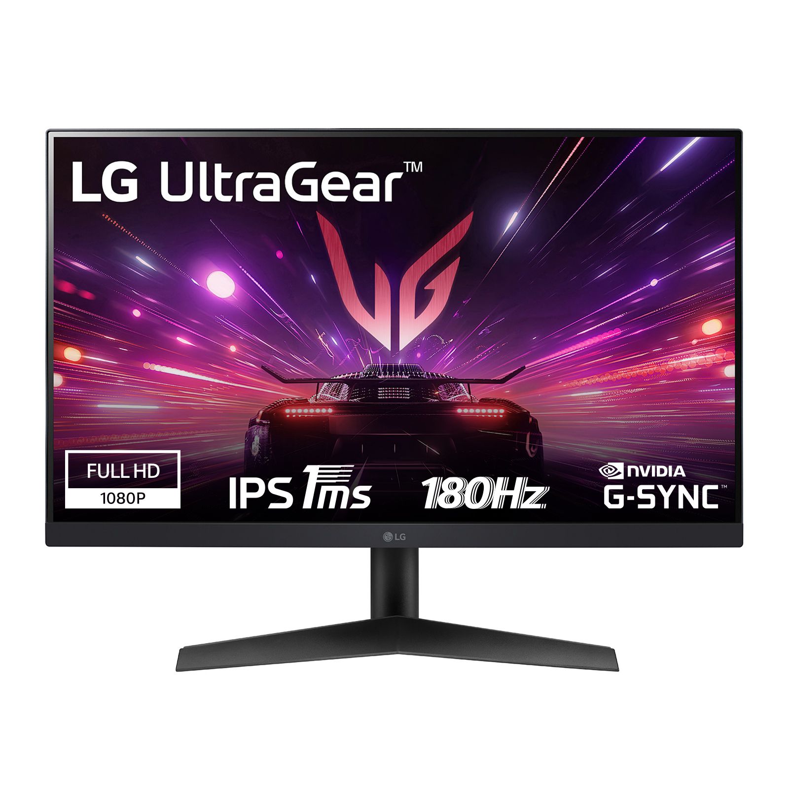 LG 24GS60F 24-inch Full HD 180Hz Gaming Monitor - IPS, 1ms, HDR10