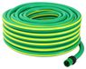 Tuyau d'arrosage 5 couches vert et jaune 1/2'' 20 m PVC