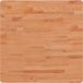vidaXL Tafelblad vierkant 70x70x2,5 cm massief beukenhout
