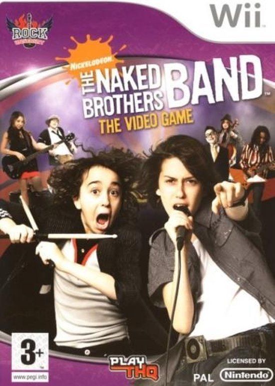 THQ The Naked Brothers Band: The Video Game - Nintendo Wii - Standard Edition