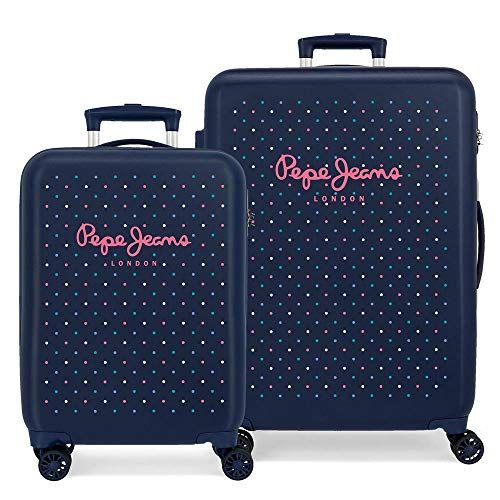 Pepe Jeans Kofferset Molly harde schaal 55-68cm - 8435578324593