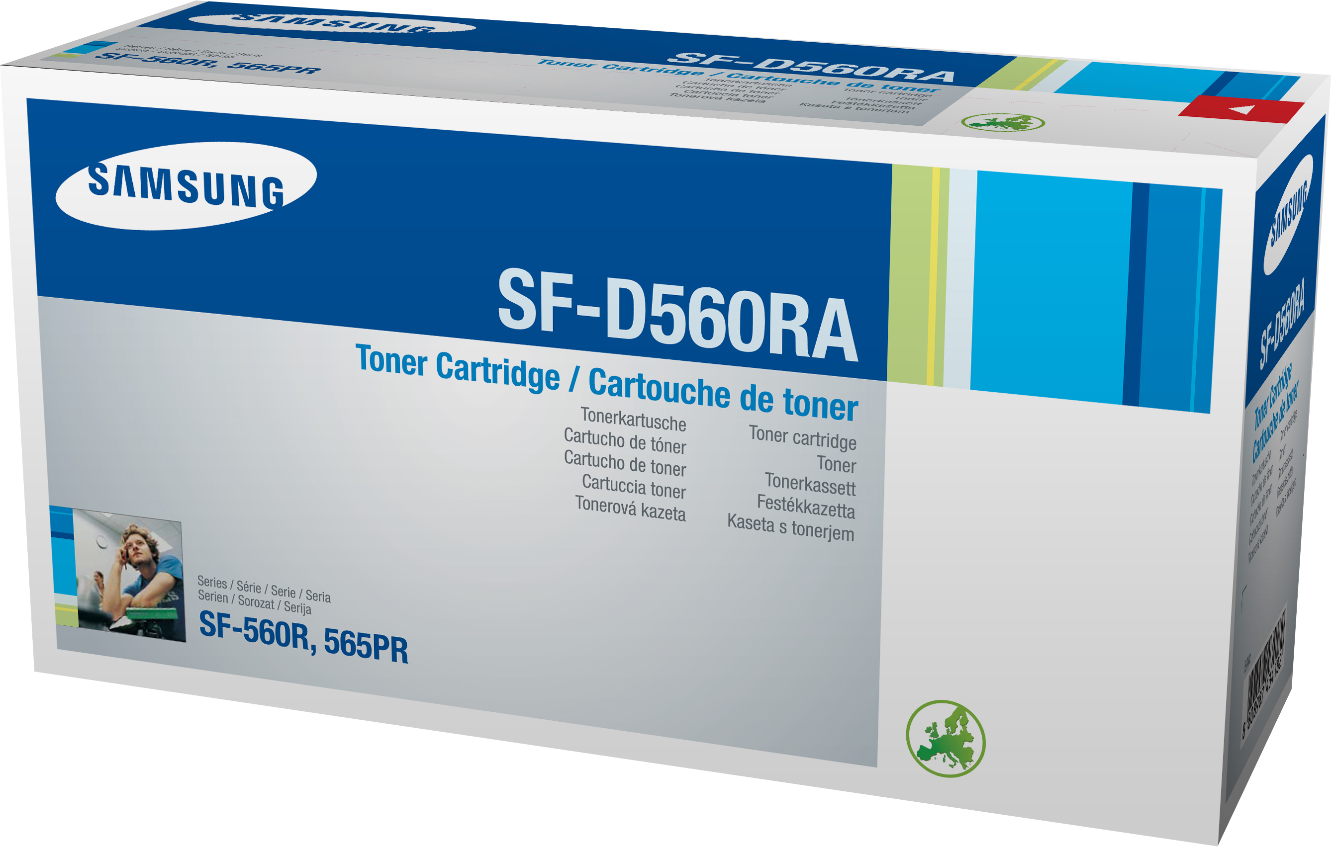 HP Samsung SF-D560RA Zwarte Tonercartridge - SV227A