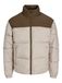 JACK & JONES Winterjas 'JJRAZE' taupe / donkerbruin