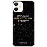 ERT GROUP mobiel telefoonhoesje voor Apple iPhone 12 Mini origineel en officieel erkend Babaco patroon Judge me 002