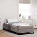Maison Exclusive - Boxspringbed taupe, 90 x 200 cm, rembourré