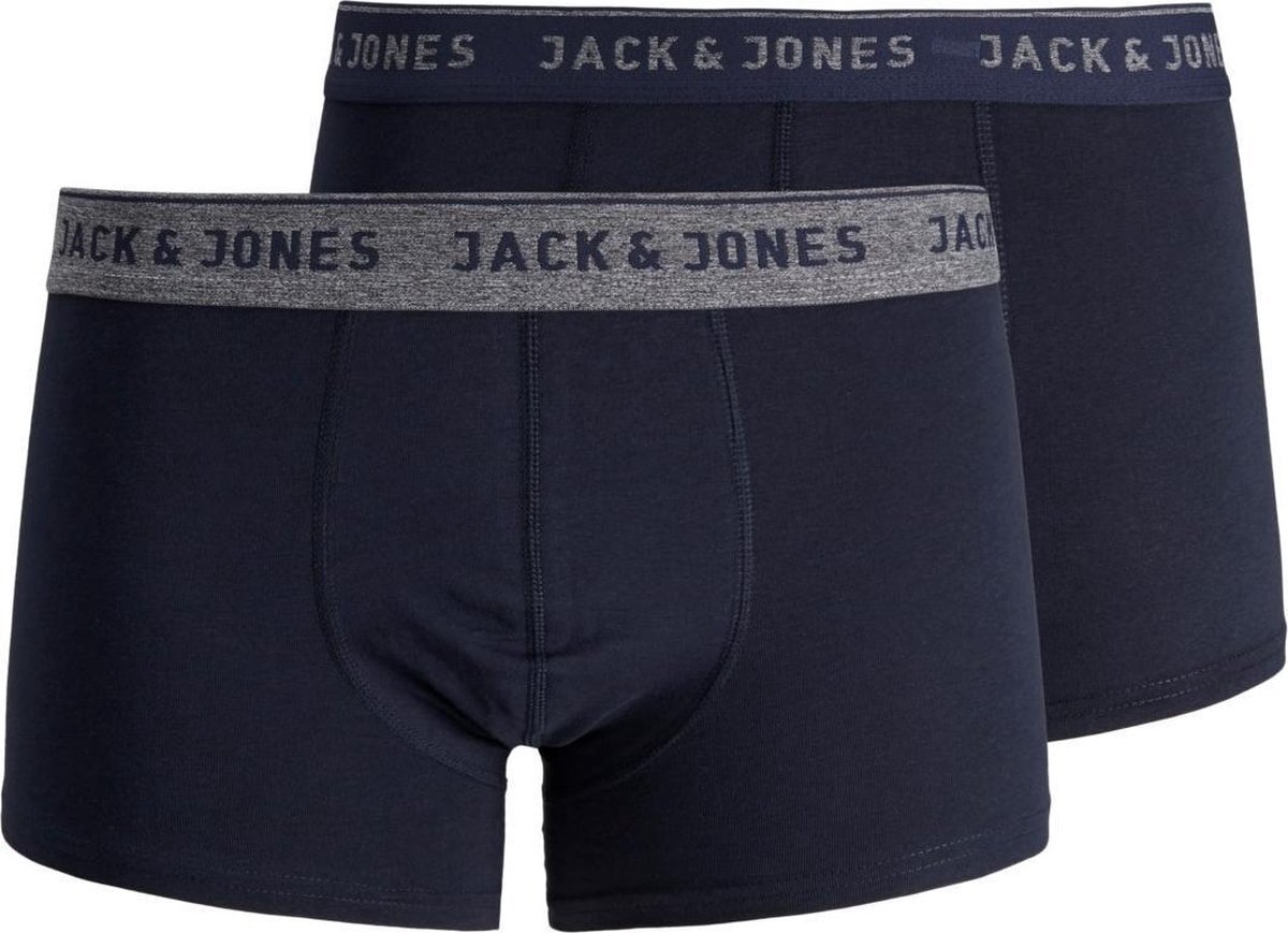 Jack & Jones 2P Vincent Heren Boxershorts - Maat L