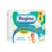 Regina Cartacamomilla Toiletpapier, 4 rollen toiletpapier, 300 pluizige vellen, 3-laags, zacht en consistent, geur van kamille, verpakking van recyclebaar papier, 100% FSC-gecertificeerd papier