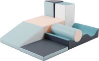 IGLU - Soft Play - Foam blokken set - 7 delig - pastelkleuren