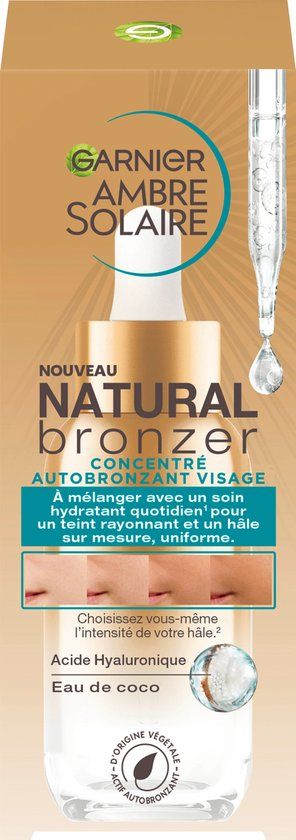 Garnier Ambre Solaire Zelfbruinend Concentraat Gezicht - 30 ml