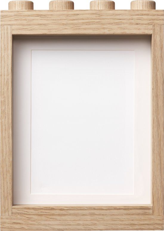 Lego Wooden Collection - Fotolijst - Hout - Beige - 19.1 x 26.8 cm